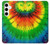 W3422 tie Dye Etui Coque Housse et Flip Housse Cuir pour Samsung Galaxy S24 Plus