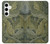 W3790 William Morris Acanthus Leaves Etui Coque Housse et Flip Housse Cuir pour Samsung Galaxy S24 Plus