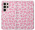 W2213 Motif rose Léopard Etui Coque Housse et Flip Housse Cuir pour Samsung Galaxy S24 Ultra