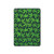 W2666 Motif des plantes Tablet Etui Coque Housse pour iPad 10.2 (2021,2020,2019), iPad 9 8 7