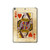 W2833 Poker Carte Coeurs Reine Tablet Etui Coque Housse pour iPad 10.2 (2021,2020,2019), iPad 9 8 7