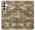 W3294 Armée Tan Coyote Camo Désert Camouflage Etui Coque Housse et Flip Housse Cuir pour Samsung Galaxy A55 5G