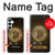 W3798 Crypto-monnaie Bitcoin Etui Coque Housse et Flip Housse Cuir pour Samsung Galaxy A55 5G