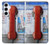 W3925 Collage Téléphone Public Vintage Etui Coque Housse et Flip Housse Cuir pour Samsung Galaxy A55 5G
