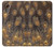 W3691 Plume de paon d'or Etui Coque Housse et Flip Housse Cuir pour Samsung Galaxy Xcover7