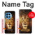 W3182 Lion Etui Coque Housse et Flip Housse Cuir pour OnePlus 12R