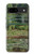 W3674 Claude Monet La passerelle japonaise et la piscine de nénuphars Etui Coque Housse et Flip Housse Cuir pour Google Pixel 8a