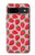 W3719 Modèle de fraise Etui Coque Housse et Flip Housse Cuir pour Google Pixel 8a