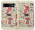 W3820 Poupée de papier de mode de cow-girl vintage Etui Coque Housse et Flip Housse Cuir pour Google Pixel 8a