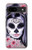 W3821 Sugar Skull Steampunk Fille Gothique Etui Coque Housse et Flip Housse Cuir pour Google Pixel 8a