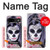 W3821 Sugar Skull Steampunk Fille Gothique Etui Coque Housse et Flip Housse Cuir pour Google Pixel 8a