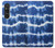 W3671 Tie Dye bleu Etui Coque Housse et Flip Housse Cuir pour Sony Xperia 1 VI