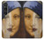 W3853 La Joconde Gustav Klimt Vermeer Etui Coque Housse et Flip Housse Cuir pour Sony Xperia 1 VI