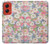 W3688 Motif d'art floral floral Etui Coque Housse et Flip Housse Cuir pour Motorola Moto G Stylus 5G (2024)