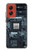 W3880 Impression électronique Etui Coque Housse et Flip Housse Cuir pour Motorola Moto G Stylus 5G (2024)