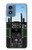 W3933 Avion de chasse OVNI Etui Coque Housse et Flip Housse Cuir pour Motorola Moto G Play 4G (2024)