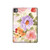 W3035 Peinture douce Fleur Tablet Etui Coque Housse pour iPad Pro 11 (2024)