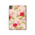 W3037 Jolie Flora Rose Cottage Tablet Etui Coque Housse pour iPad Pro 11 (2024)