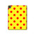 W3526 Rouge tache à pois Tablet Etui Coque Housse pour iPad Pro 13 (2024)