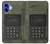 W3959 Impression graphique de la radio militaire Etui Coque Housse et Flip Housse Cuir pour iPhone 16