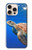 W3898 Tortue de mer Etui Coque Housse et Flip Housse Cuir pour iPhone 16 pro max