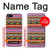 W2292 Motif tribal aztèque Etui Coque Housse et Flip Housse Cuir pour iPhone 5 5S SE