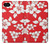 W1949 Motif Hibiscus hawaïenne Etui Coque Housse et Flip Housse Cuir pour iPhone 4 4S