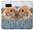 W0242 Lapin mignon Etui Coque Housse et Flip Housse Cuir pour Samsung Galaxy S8