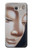 W1255 Visage du Bouddha Etui Coque Housse et Flip Housse Cuir pour Samsung Galaxy J7 Prime