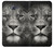 W1352 Lion Visage Etui Coque Housse et Flip Housse Cuir pour Samsung Galaxy J7 (2016)