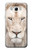 W2399 Lion Visage Etui Coque Housse et Flip Housse Cuir pour Samsung Galaxy J7 (2016)