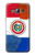 W3017 Paraguay Drapeau Etui Coque Housse et Flip Housse Cuir pour Samsung Galaxy J3 (2016)