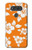 W2245 Hawai Hibiscus Motif orange Etui Coque Housse et Flip Housse Cuir pour LG V20