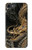 W0426 Dragon d'or Etui Coque Housse et Flip Housse Cuir pour iPhone 7, iPhone 8, iPhone SE (2020) (2022)