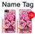 W2943 Rose rose Etui Coque Housse et Flip Housse Cuir pour iPhone 7, iPhone 8, iPhone SE (2020) (2022)