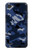 W2959 Marine Bleu Camo camouflage Etui Coque Housse et Flip Housse Cuir pour LG Q6