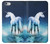 W1130 licorne Cheval Etui Coque Housse et Flip Housse Cuir pour iPhone 6 6S