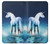 W1130 licorne Cheval Etui Coque Housse et Flip Housse Cuir pour iPhone 6 Plus, 6S Plus