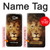 W3182 Lion Etui Coque Housse et Flip Housse Cuir pour Samsung Galaxy J7 Prime (SM-G610F)