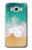 W3150 Mer Plage Etui Coque Housse et Flip Housse Cuir pour Samsung Galaxy J7 (2016)