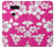 W2246 Motif rose Hawai Hibiscus Etui Coque Housse et Flip Housse Cuir pour LG V30, LG V30 Plus, LG V30S ThinQ, LG V35, LG V35 ThinQ