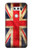 W2303 Drapeau britannique UK Millésime Etui Coque Housse et Flip Housse Cuir pour LG V30, LG V30 Plus, LG V30S ThinQ, LG V35, LG V35 ThinQ