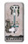 W2482 Carte de tarot As des épées Etui Coque Housse et Flip Housse Cuir pour LG V30, LG V30 Plus, LG V30S ThinQ, LG V35, LG V35 ThinQ