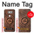 W2874 Symbole de l'OM Tatouage Etui Coque Housse et Flip Housse Cuir pour LG V30, LG V30 Plus, LG V30S ThinQ, LG V35, LG V35 ThinQ