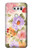 W3035 Peinture douce Fleur Etui Coque Housse et Flip Housse Cuir pour LG V30, LG V30 Plus, LG V30S ThinQ, LG V35, LG V35 ThinQ