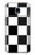 W2492 Noir et blanc Damier Etui Coque Housse et Flip Housse Cuir pour Samsung Galaxy J3 (2018), J3 Star, J3 V 3rd Gen, J3 Orbit, J3 Achieve, Express Prime 3, Amp Prime 3