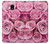 W2943 Rose rose Etui Coque Housse et Flip Housse Cuir pour Samsung Galaxy J3 (2018), J3 Star, J3 V 3rd Gen, J3 Orbit, J3 Achieve, Express Prime 3, Amp Prime 3