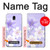 W2361 Fleurs blanches Violet Etui Coque Housse et Flip Housse Cuir pour Samsung Galaxy J7 (2018), J7 Aero, J7 Top, J7 Aura, J7 Crown, J7 Refine, J7 Eon, J7 V 2nd Gen, J7 Star