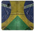 W3297 Brésil Drapeau graphique Football Millésime Etui Coque Housse et Flip Housse Cuir pour Samsung Galaxy J7 (2018), J7 Aero, J7 Top, J7 Aura, J7 Crown, J7 Refine, J7 Eon, J7 V 2nd Gen, J7 Star