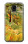 W3344 Henri Rousseau Tigre dans une tempête tropicale Etui Coque Housse et Flip Housse Cuir pour Samsung Galaxy J6 (2018)